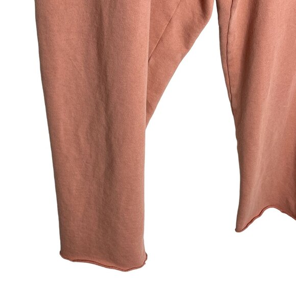 GAP Rust Cropped Sweatpants Women’s XXL Joggers Athleisure Lounge - Picture 7 of 8